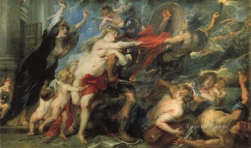 Peter Paul Rubens Painting - The Consequences of War Baroque Peter Paul Rubens